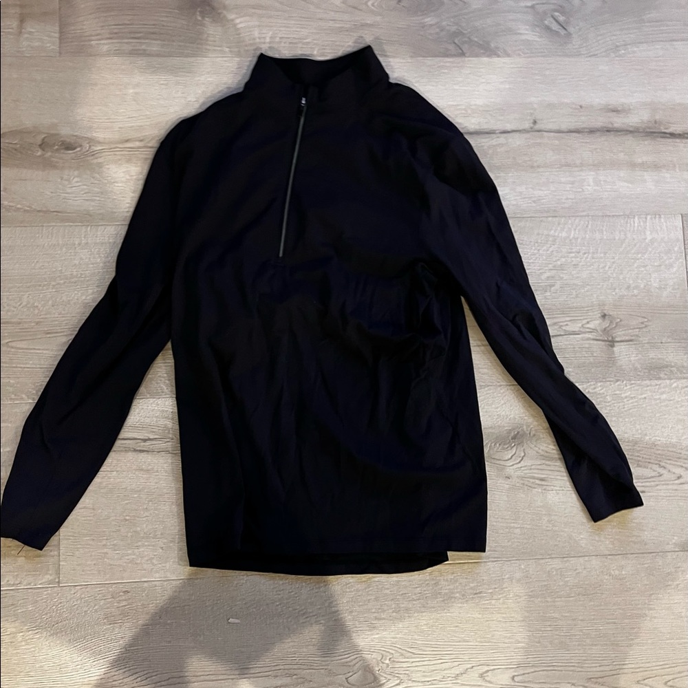 lululemon mens 3/4 quarter zip up
